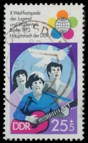 DDR 1973 Nr 1830 gestempelt 3F3C02