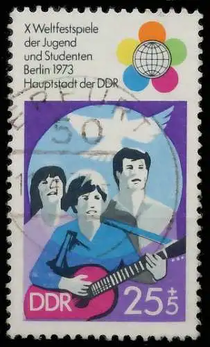 DDR 1973 Nr 1830 gestempelt 3F3C0E