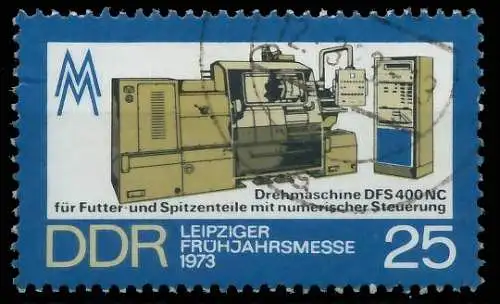 DDR 1973 Nr 1833 gestempelt 3F3C6E