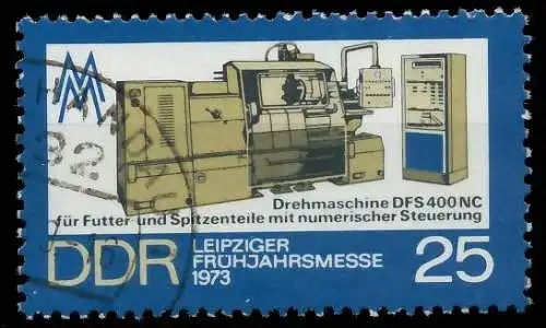 DDR 1973 Nr 1833 gestempelt 3F3C5E