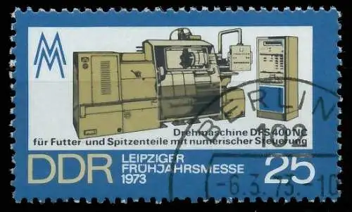 DDR 1973 Nr 1833 gestempelt 3F3C5A