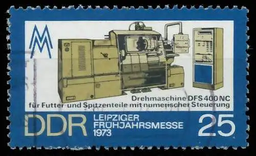 DDR 1973 Nr 1833 gestempelt 3F3C72