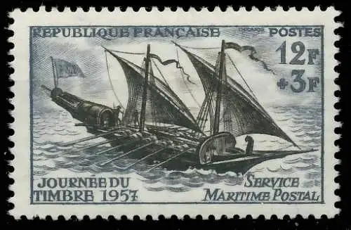 FRANKREICH 1957 Nr 1122 postfrisch 3F3CC6