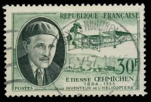 FRANKREICH 1957 Nr 1127 gestempelt 3F3D7A