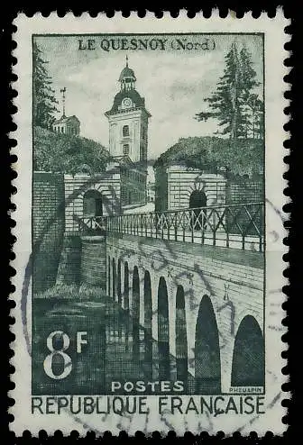 FRANKREICH 1957 Nr 1134 gestempelt 3F3DEE