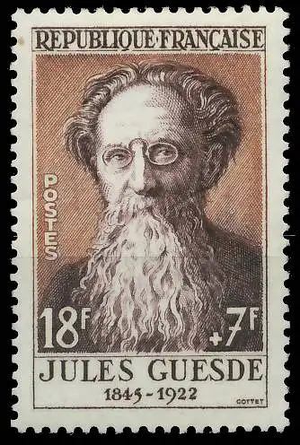 FRANKREICH 1957 Nr 1141 postfrisch SF5B1FE