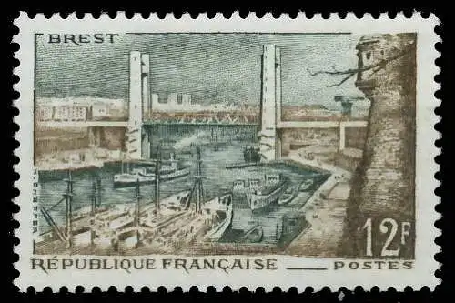 FRANKREICH 1957 Nr 1144 postfrisch SF5B27A