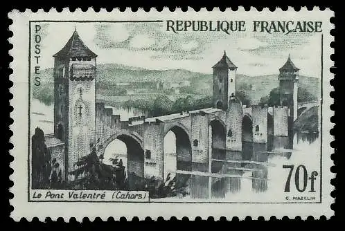FRANKREICH 1957 Nr 1147 postfrisch 3F3F1E