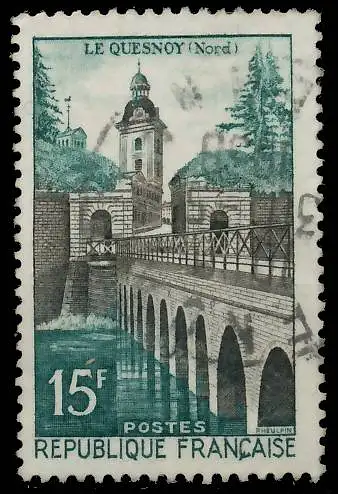 FRANKREICH 1957 Nr 1145 gestempelt 3F3F72