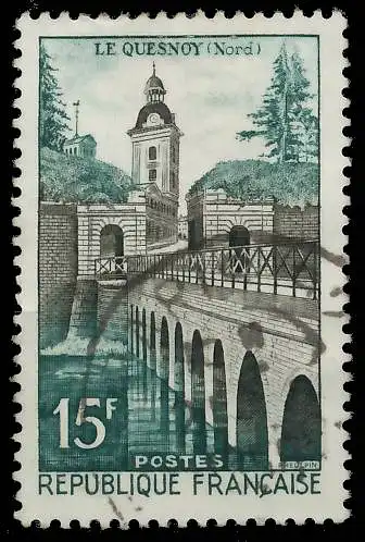 FRANKREICH 1957 Nr 1145 gestempelt 3F3F56