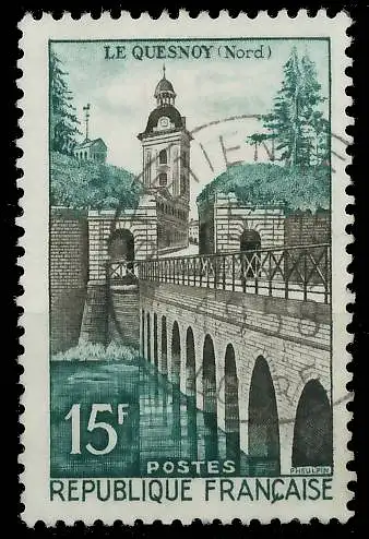 FRANKREICH 1957 Nr 1145 gestempelt 3F3F62