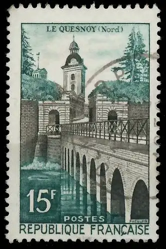 FRANKREICH 1957 Nr 1145 gestempelt 3F3F6A