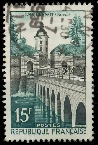 FRANKREICH 1957 Nr 1145 gestempelt 3F3F4A