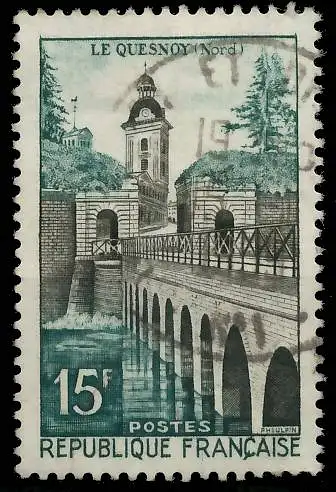 FRANKREICH 1957 Nr 1145 gestempelt 3F3F4E