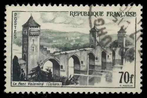 FRANKREICH 1957 Nr 1147 gestempelt 3F3F76