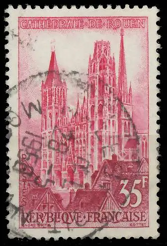 FRANKREICH 1957 Nr 1164 zentrisch gestempelt 3F9276