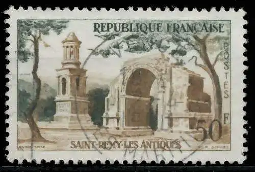 FRANKREICH 1957 Nr 1165 gestempelt 3F927E