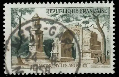 FRANKREICH 1957 Nr 1165 gestempelt 3F9282