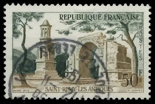 FRANKREICH 1957 Nr 1165 gestempelt 3F9246
