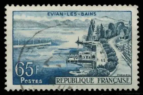 FRANKREICH 1957 Nr 1166 gestempelt 3F9286