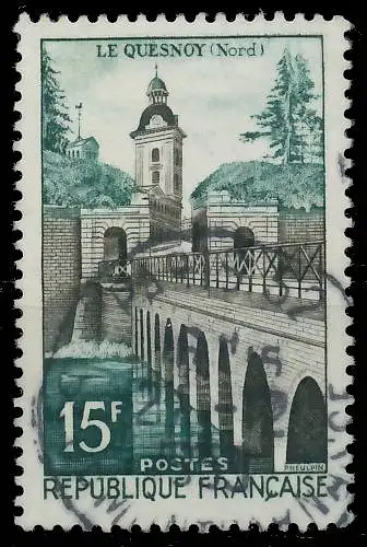 FRANKREICH 1957 Nr 1145 gestempelt 3F928A