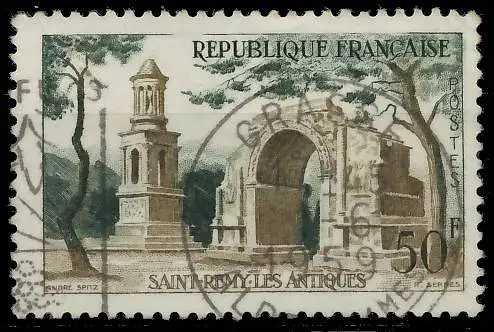 FRANKREICH 1957 Nr 1165 gestempelt 3F92D2