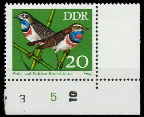 DDR 1973 Nr 1837 postfrisch ECKE-URE 3F9316