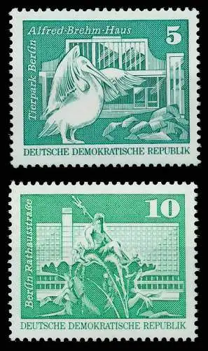 DDR DS AUFBAU IN DER Nr 1842-1843 postfrisch SF6171E