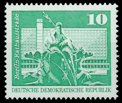 DDR DS AUFBAU IN DER Nr 1843 postfrisch SF61736