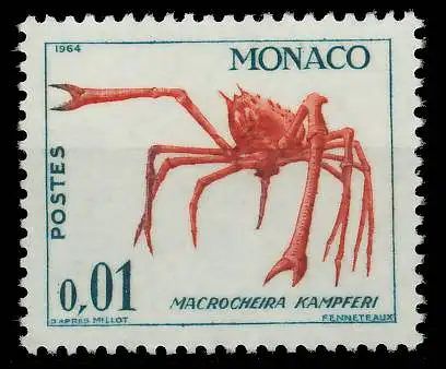 MONACO 1964 Nr 773 postfrisch SF619A2
