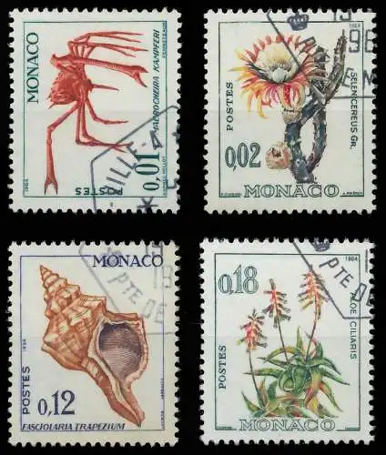MONACO 1964 Nr 773-776 gestempelt 3F966E