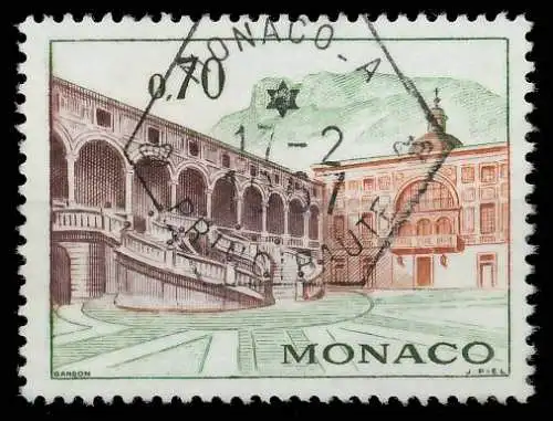 MONACO 1964 Nr 778 gestempelt 3F96CA