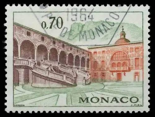 MONACO 1964 Nr 778 gestempelt 3F96CE