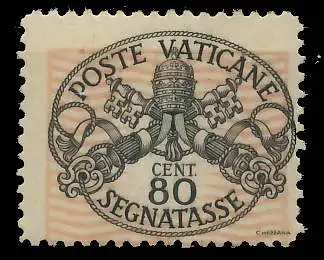 VATIKAN PORTOMARKEN Nr 9xII ungebraucht 3FE1C6