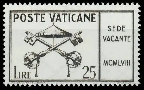 VATIKAN 1958 Nr 301 postfrisch SF69F9A