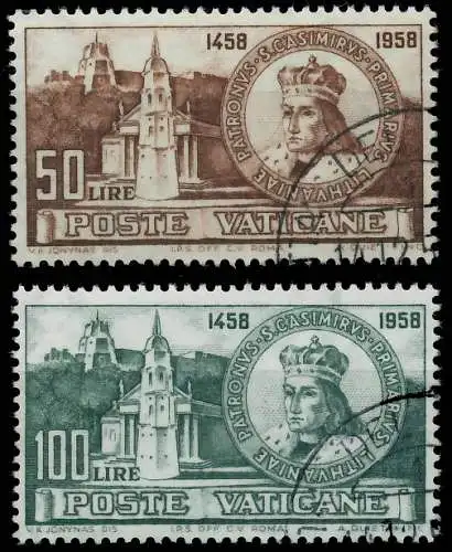 VATIKAN 1959 Nr 330-331 gestempelt 401476