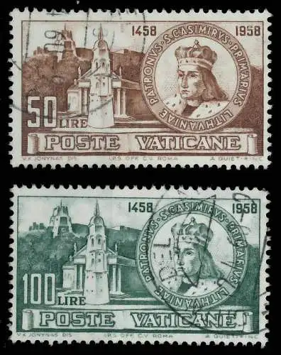 VATIKAN 1959 Nr 330-331 gestempelt 401486