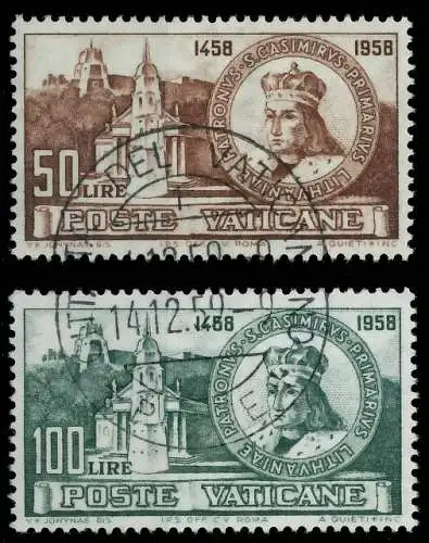 VATIKAN 1959 Nr 330-331 gestempelt 401482