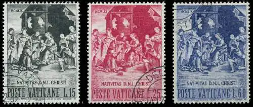 VATIKAN 1959 Nr 327-329 gestempelt SF69FE6