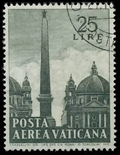 VATIKAN 1959 Nr 320 gestempelt 401546