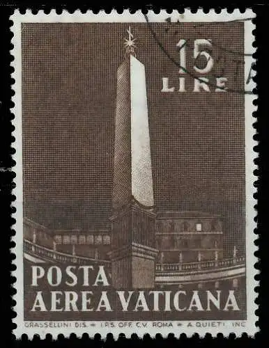 VATIKAN 1959 Nr 319 gestempelt 40153A