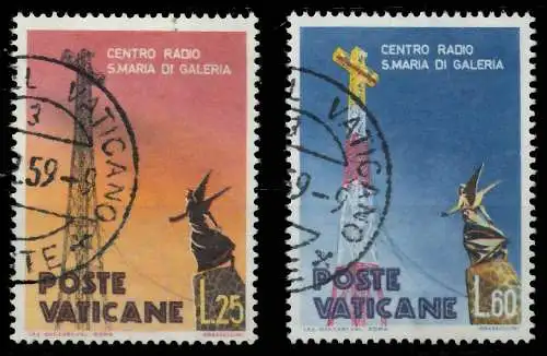 VATIKAN 1959 Nr 315-316 gestempelt 40159A