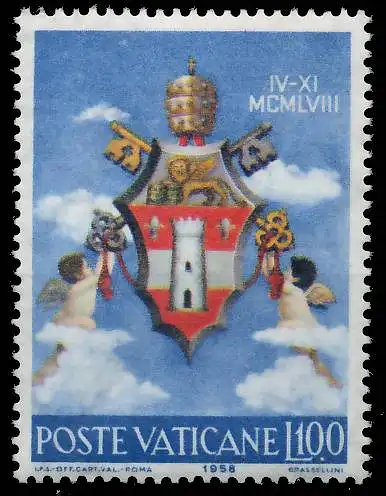 VATIKAN 1959 Nr 306 postfrisch SF6A152