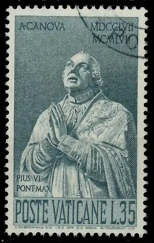 VATIKAN 1958 Nr 298 gestempelt 401636