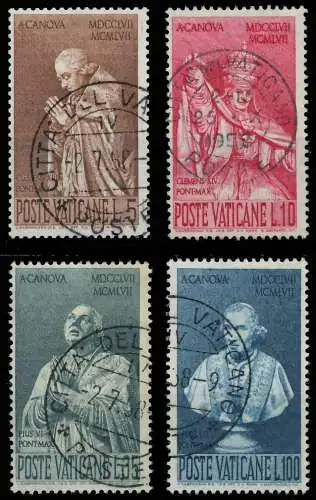 VATIKAN 1958 Nr 296-299 gestempelt 40162E