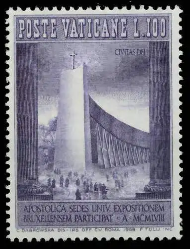 VATIKAN 1958 Nr 290 postfrisch 401646