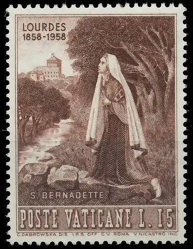 VATIKAN 1958 Nr 284 postfrisch SF6A1BE