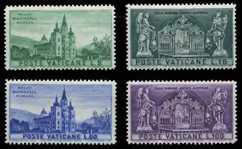 VATIKAN 1957 Nr 276-279 postfrisch SF6A1E6
