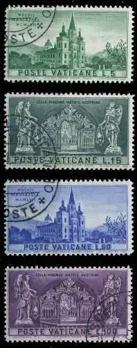 VATIKAN 1957 Nr 276-279 gestempelt 4016CA