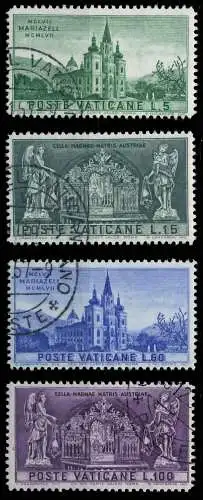 VATIKAN 1957 Nr 276-279 gestempelt 4016CE